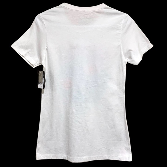 Hard Rock Punta Cana White Graphic T-Shirt Size Medium NWT Cotton Resortwear - Picture 2 of 5